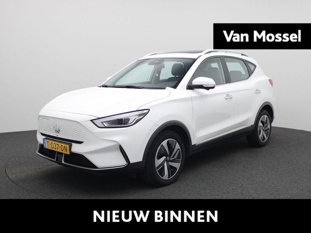 MG MG ZS EV EV Long Range Luxury 70 kWh, Auto's, MG, 12 maanden, Gebruikt, ZS, Wit
