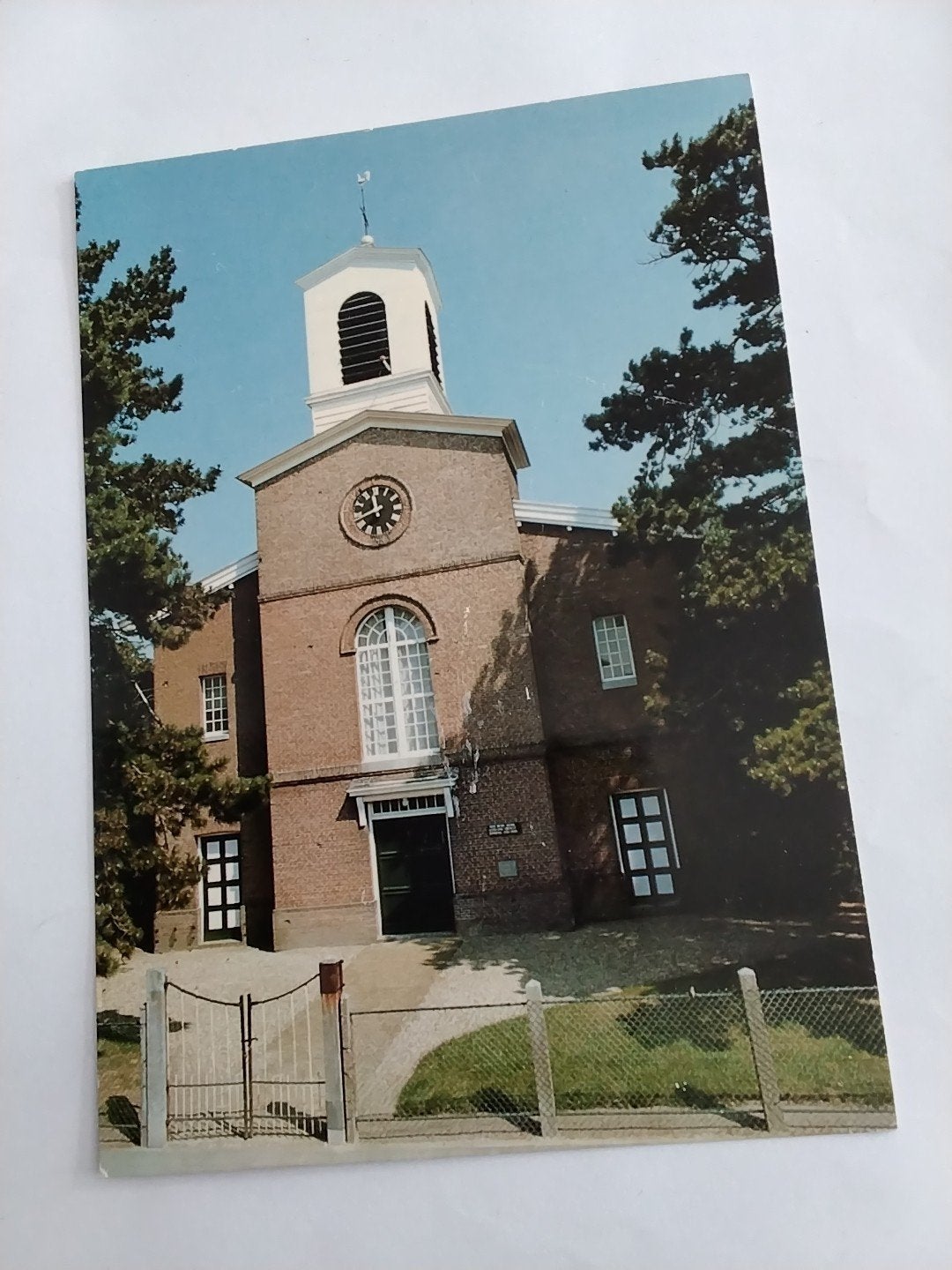 Oude ansichtkaart Ned. Herv. Kerk Wilhelminadorp, Ophalen of Verzenden, 1980 tot heden, Gelopen, Zeeland