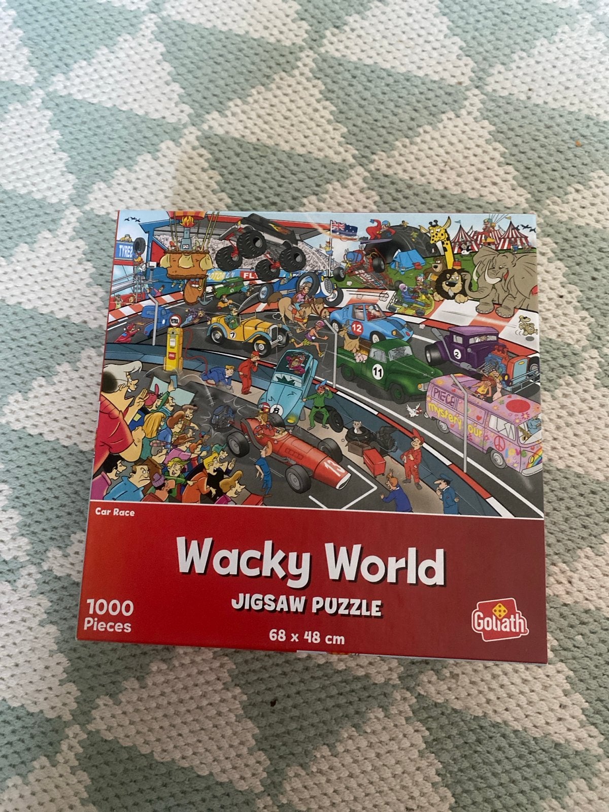 Goliath Wacky World Jigsaw Puzzel - 1000 stukjes, Ophalen, 500 t/m 1500 stukjes, Zo goed als nieuw, Legpuzzel