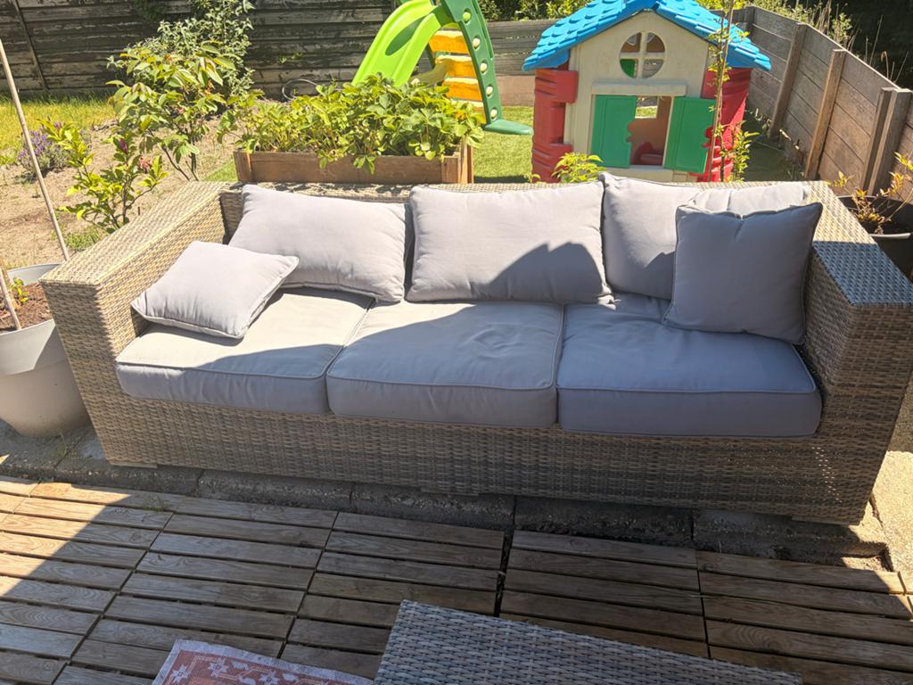 Central Park Julieta Loungeset, Ophalen, Gebruikt, 3 zitplaatsen, Loungeset