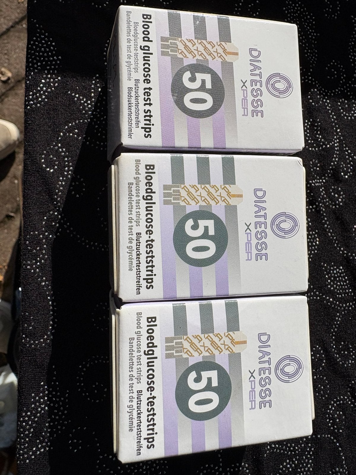 Diatesse XPER Bloedglucose Teststrips (3x50 stuks), Ophalen of Verzenden, Nieuw, Overige typen