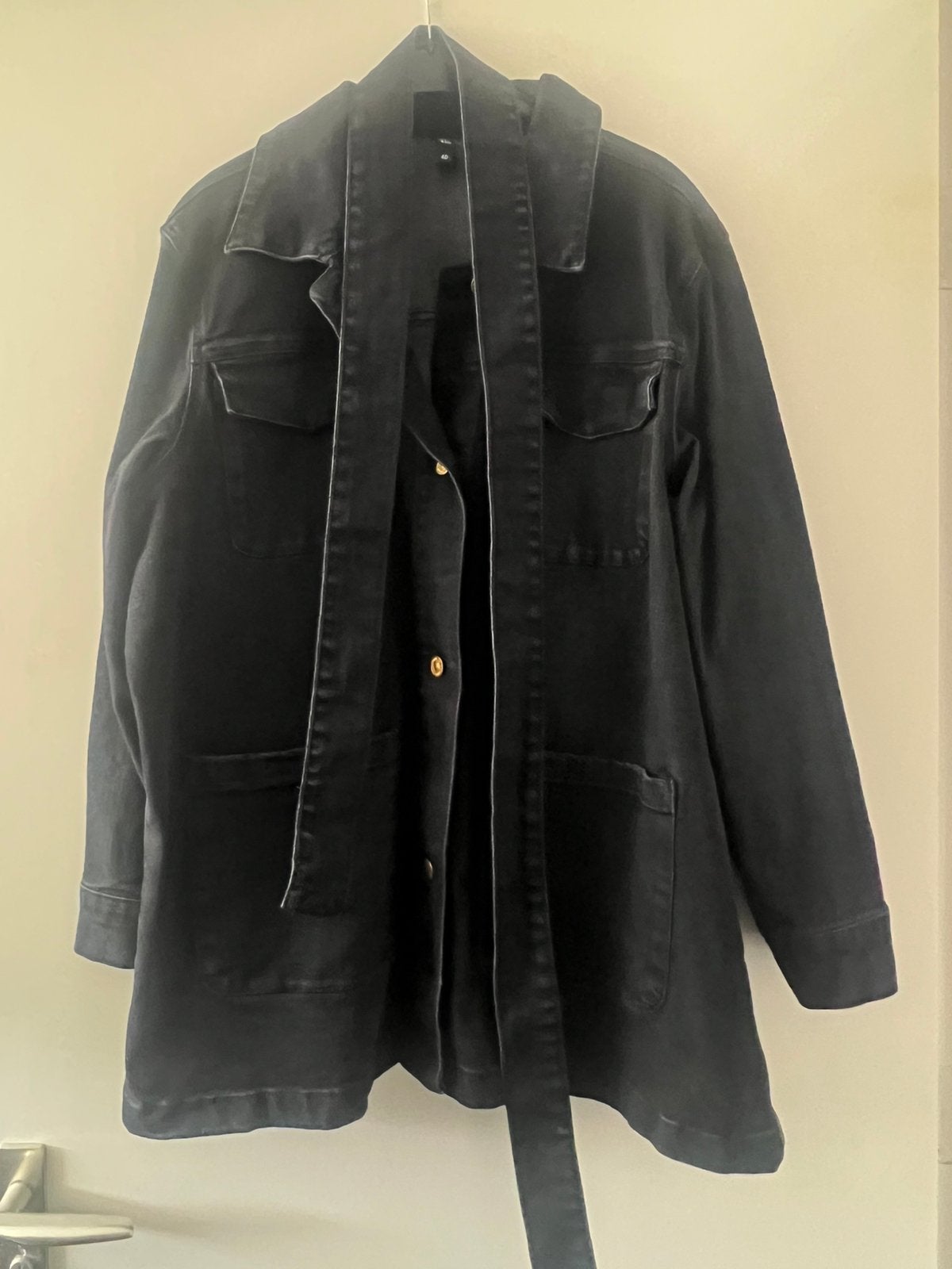 Blazer denim ladies fashion maat 40, Zwart, Maat 42/44 (L), Nieuw, Ophalen of Verzenden