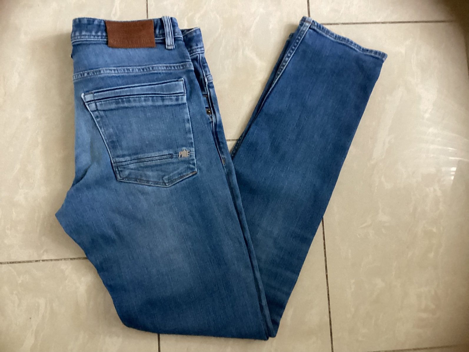 Originele PME Legend stretch jeans 32W34L, Kleding | Heren, Ophalen, Zo goed als nieuw, Blauw, W32 (confectie 46) of kleiner
