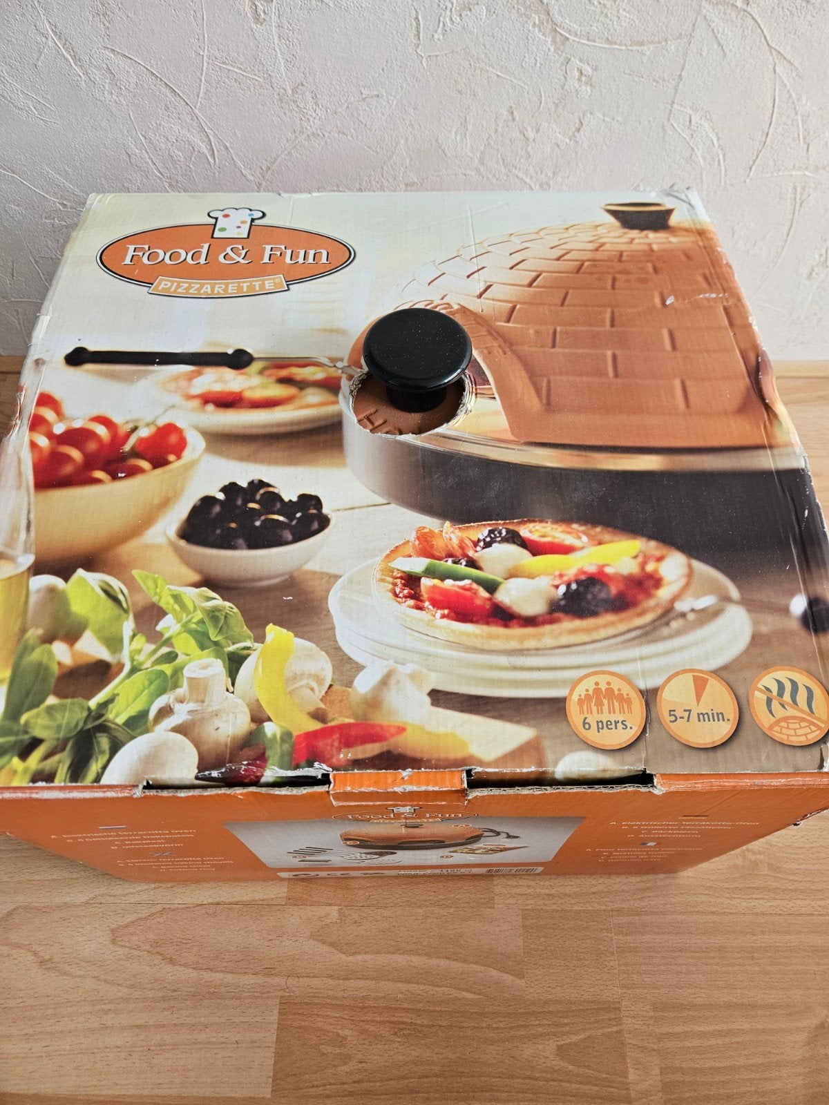 Pizzarette, Witgoed en Apparatuur, Gourmetstellen, Ophalen, Gebruikt, 4 t/m 7 personen