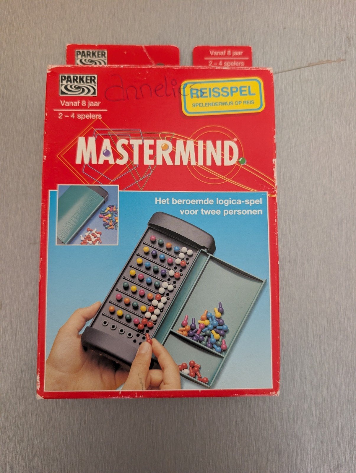 Mastermind Reisspel - Het beroemde logica-spel, Parker, Gebruikt, Een of twee spelers, Ophalen of Verzenden