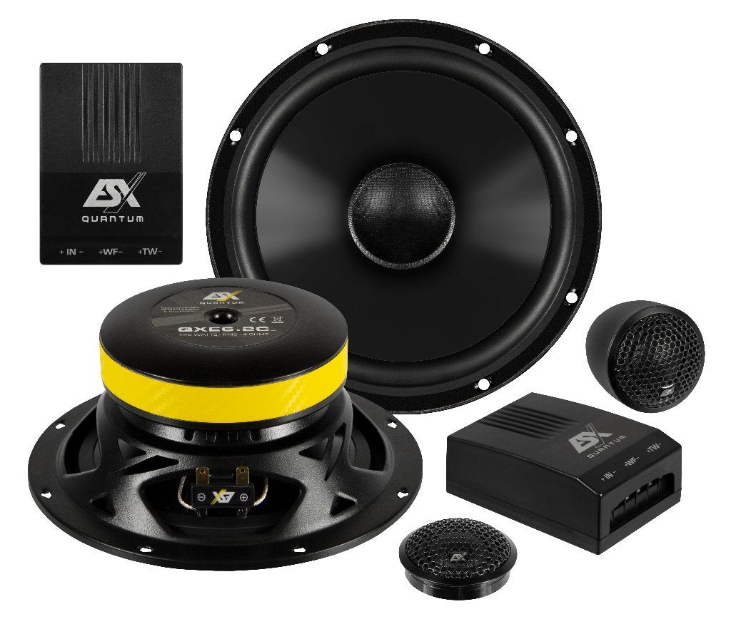 ESX Quantum QXE6.2CV2 16,5 cm (6.5") 2-Weg Composet, Audio Design, Nieuw, Am Breilingsweg 3, 76709 Kronau, Duitsland, Ophalen of Verzenden
