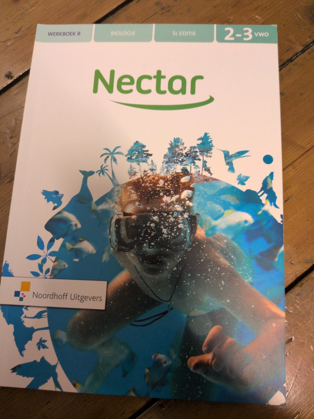 Nectar Biologie Werkboek B 5e editie 2-3 VWO, Ophalen of Verzenden, Zo goed als nieuw, VWO, Biologie