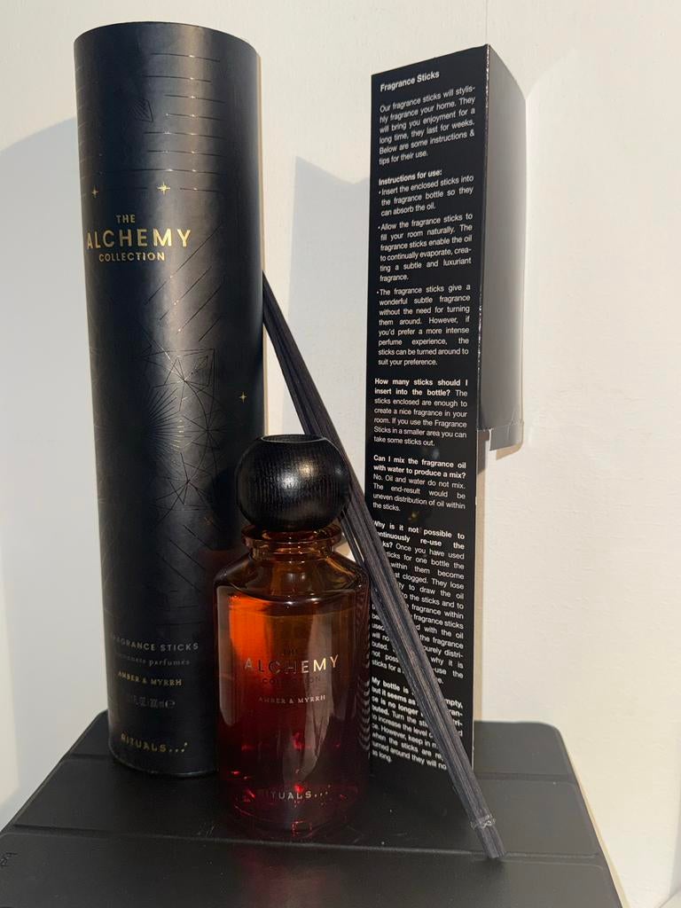 Rituals The Alchemy Collection Amber & Myrrh Geurstokjes, Ophalen of Verzenden, Nieuw