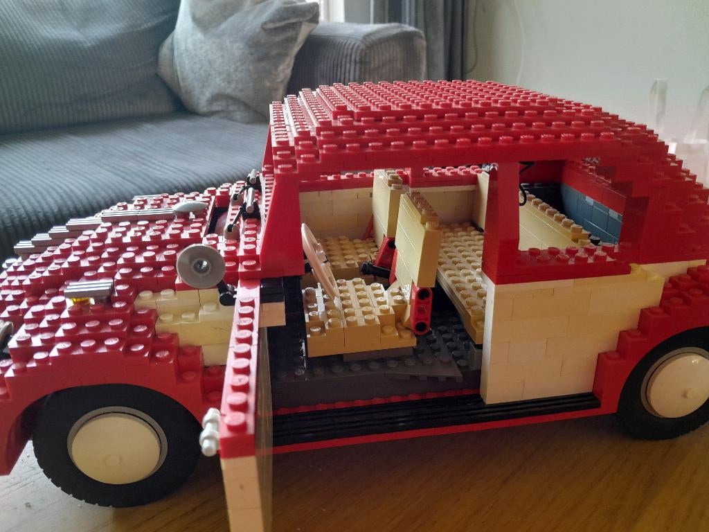LEGO 10187 volkswagen kever charlotte (replica), Gebruikt, Lego, Overige typen, Ophalen of Verzenden