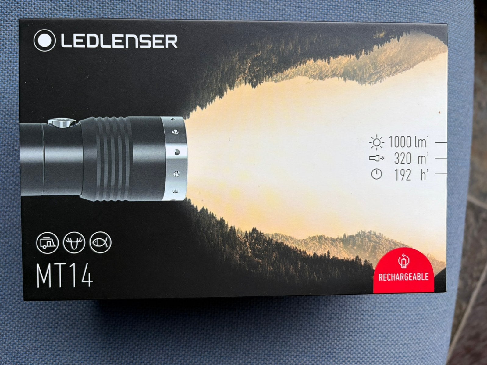 Ledlenser MT14 compacte krachtige zaklamp, Ophalen, Zo goed als nieuw, Accu
