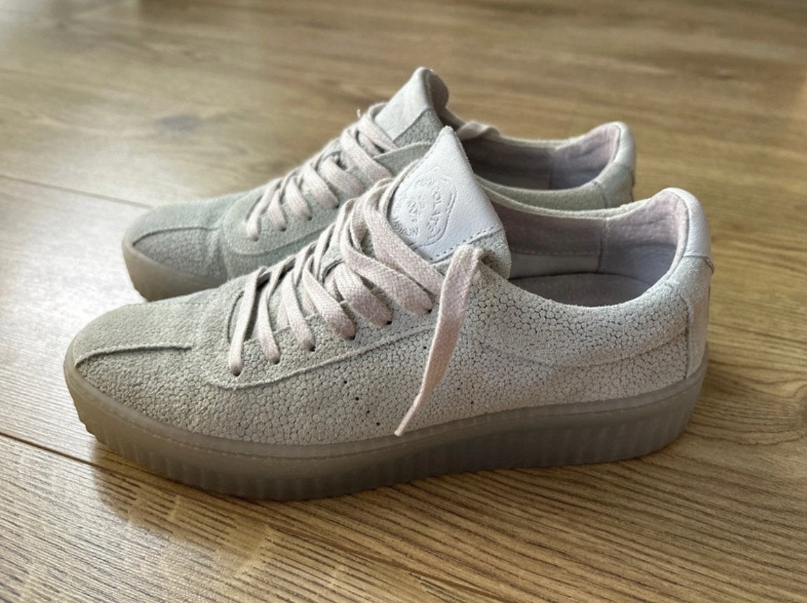 Shoecolate leren sneakers maat 40, Ophalen of Verzenden, Sneakers of Gympen, Gedragen, Groen