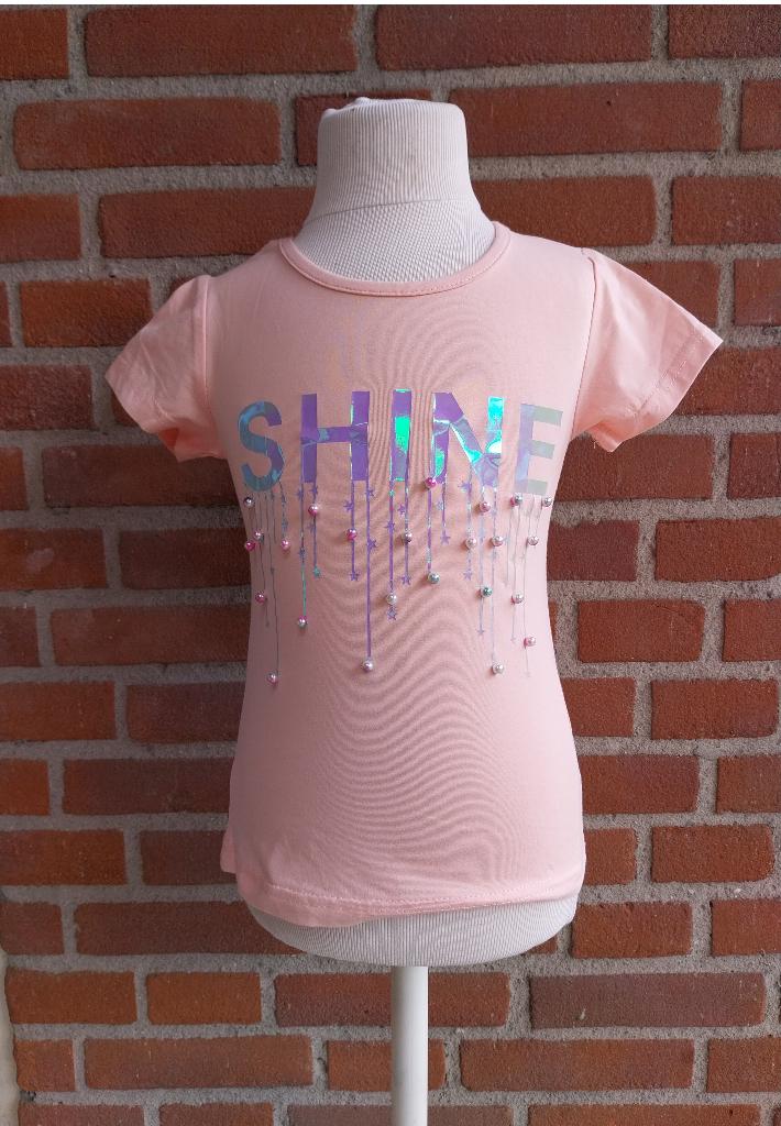 T Shirt Squared and Cubed roze maat 104 NIEUW, SO, Meisje, Nieuw, Squared & Cubed