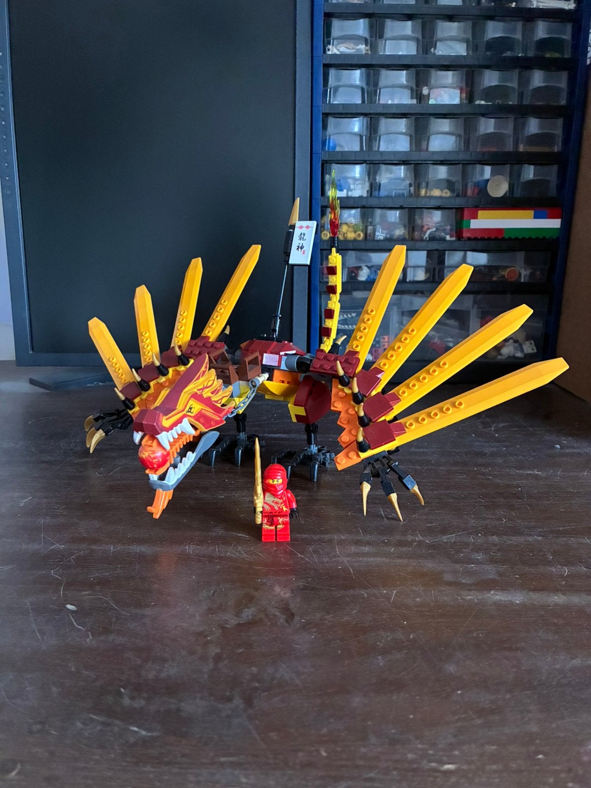 LEGO Ninjago Vuurdraak 2507 met Kai DX, Ophalen of Verzenden, Zo goed als nieuw, Lego, Ninjago