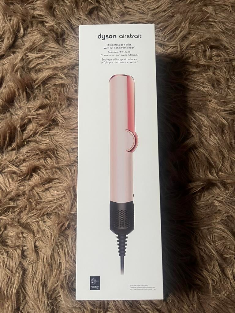Dyson Airstrait ceramic pink, Ophalen of Verzenden, Nieuw, Krultang of Stijltang
