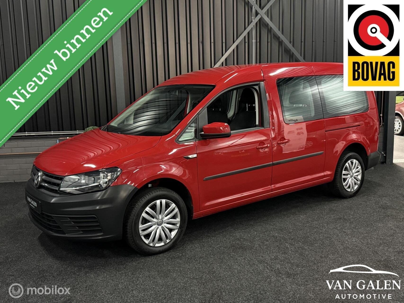 Volkswagen Caddy Maxi 1.0 TSI Airco|Trekhaak|Cruise|Bluetoot, Voorwielaandrijving, 12 maanden, Gebruikt, 4 cilinders