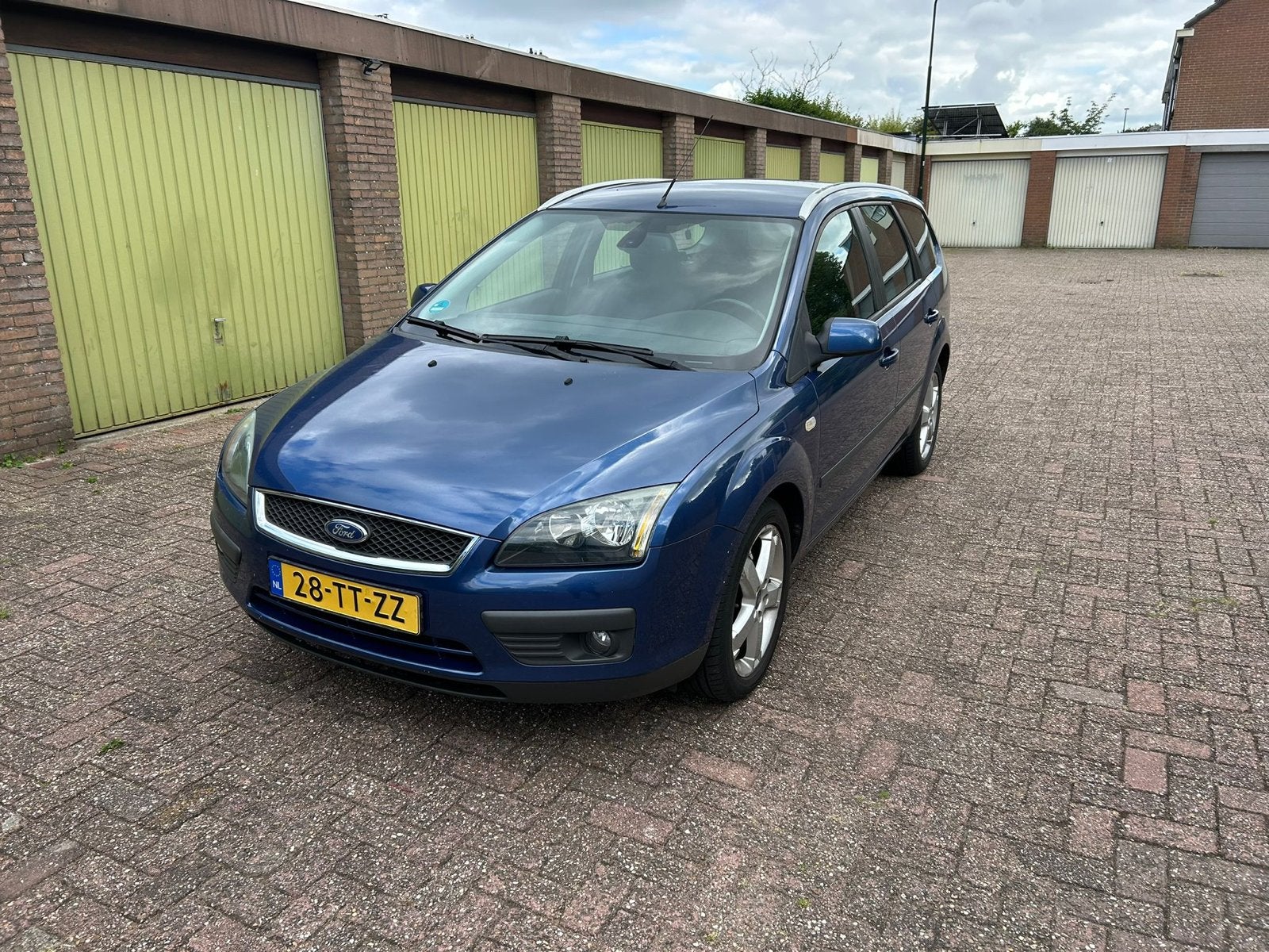 Ford Focus 2.0 107KW Wagon 2007 Blauw, 145 pk, 4 cilinders, Blauw, Stationwagon