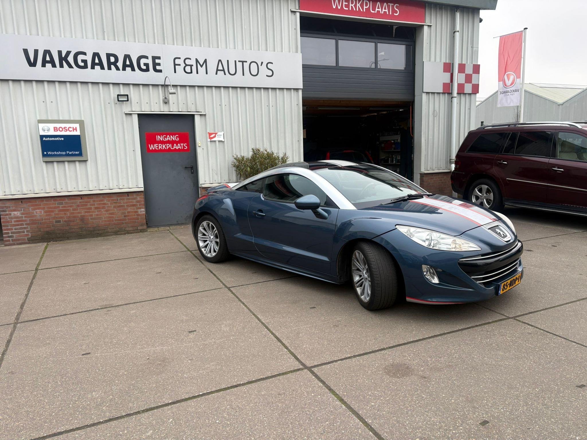 Peugeot RCZ 1.6 THP Clima, radio, cruise, pdc achter, Voorwielaandrijving, Euro 5, Gebruikt, Parkeersensor