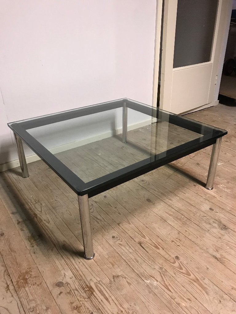 Cassina LC10 LC-10 Corbusier design salon tafel salontafel, Ophalen, 100 tot 150 cm, 50 tot 100 cm, Nvt