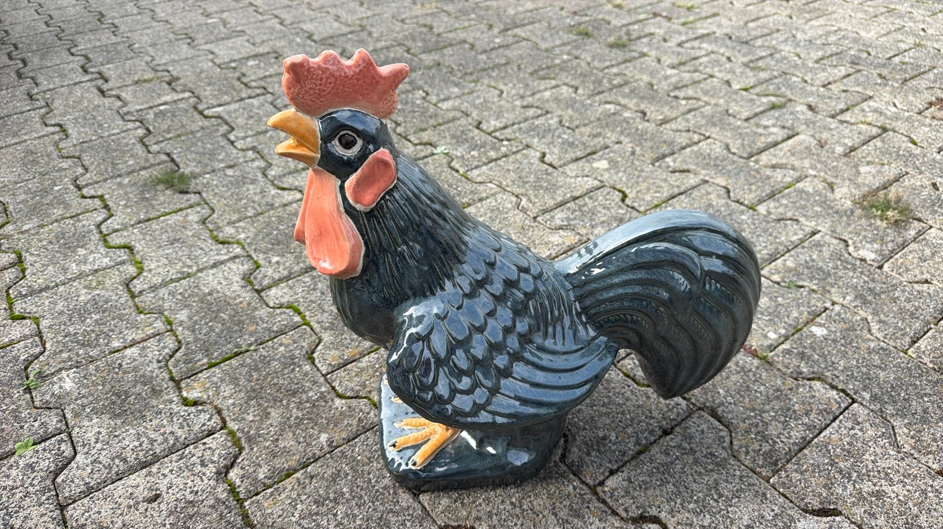 Aardewerk kip, Tuin en Terras, Ophalen, Zo goed als nieuw
