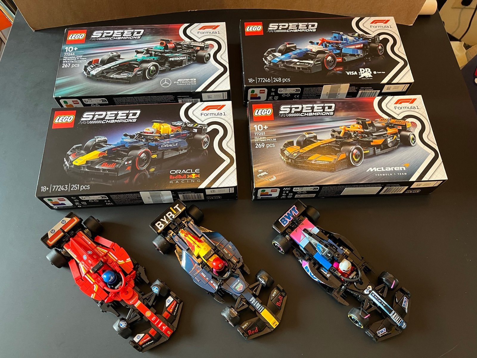 LEGO Speed Champions F1 Raceauto's - Complete Sets, Ophalen of Verzenden, Zo goed als nieuw