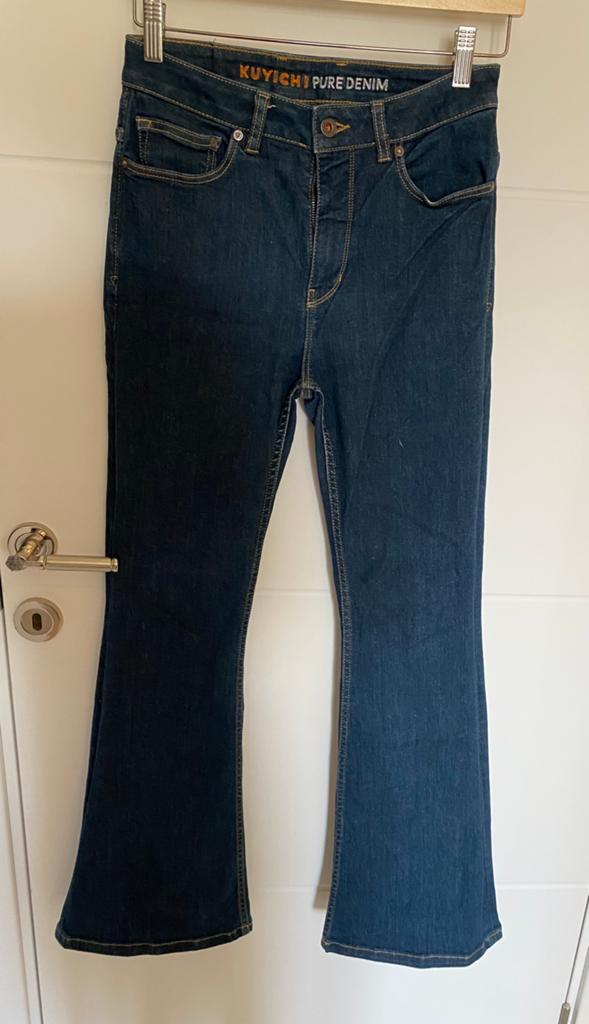 Jeans, nieuw, Kuyichi, Lisette Flare, maat 28, lengte 30, Ophalen of Verzenden, Nieuw, Blauw, W28 - W29 (confectie 36)