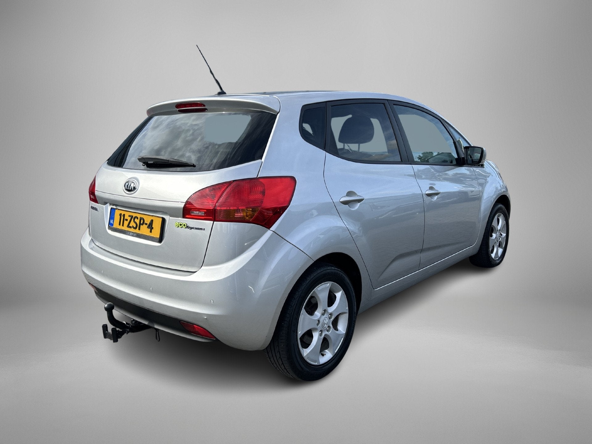 Kia Venga 1.4 CVVT Super Pack | Trekhaak | Climate Control |, Auto's, Voorwielaandrijving, Stof, Gebruikt, Zwart