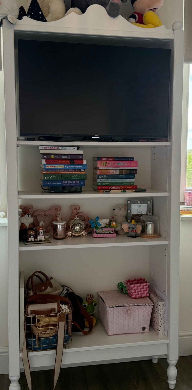 Bopita boekenkastje, Ophalen, 50 tot 100 cm, Zo goed als nieuw, Minder dan 100 cm