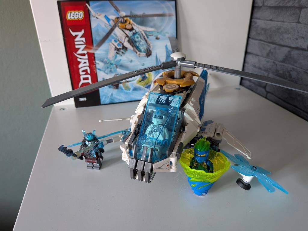 Lego Ninjago 70673 Shuricopter - Complete Set, Ophalen of Verzenden, Zo goed als nieuw, Complete set, Lego