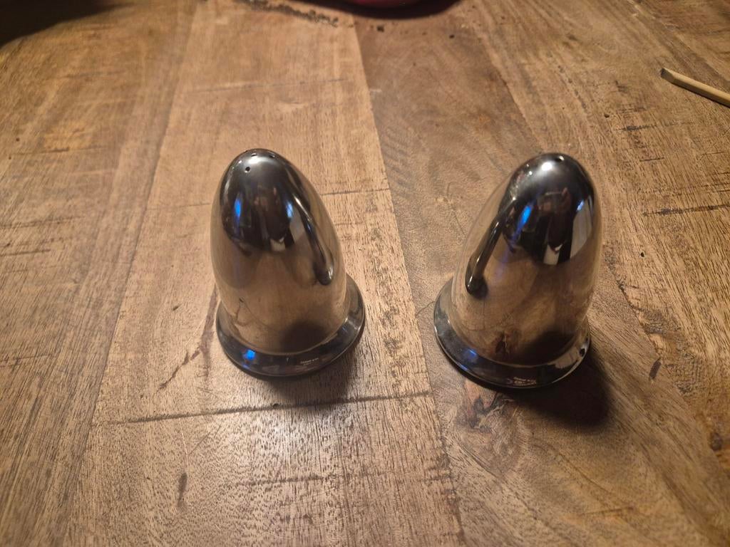 Vintage Space Age Peper en Zoutstel, Verzamelen, Retro, Ophalen of Verzenden, Huis en Inrichting