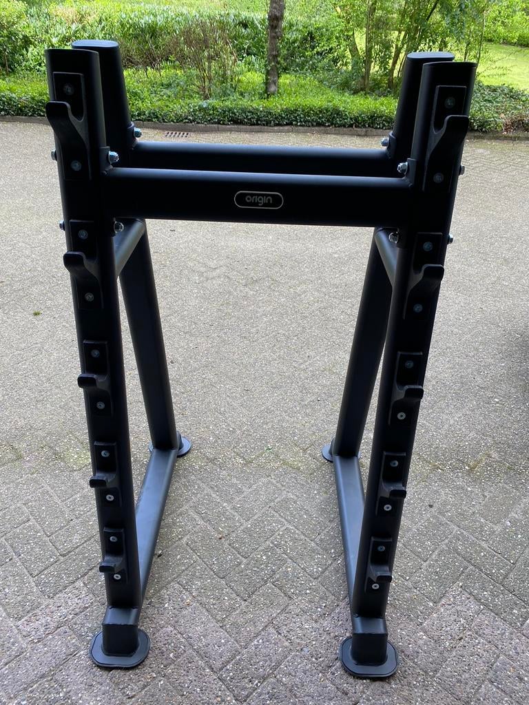 Barbell rack (5 holds) Origin fitness stangen rek, Ophalen of Verzenden, Zo goed als nieuw