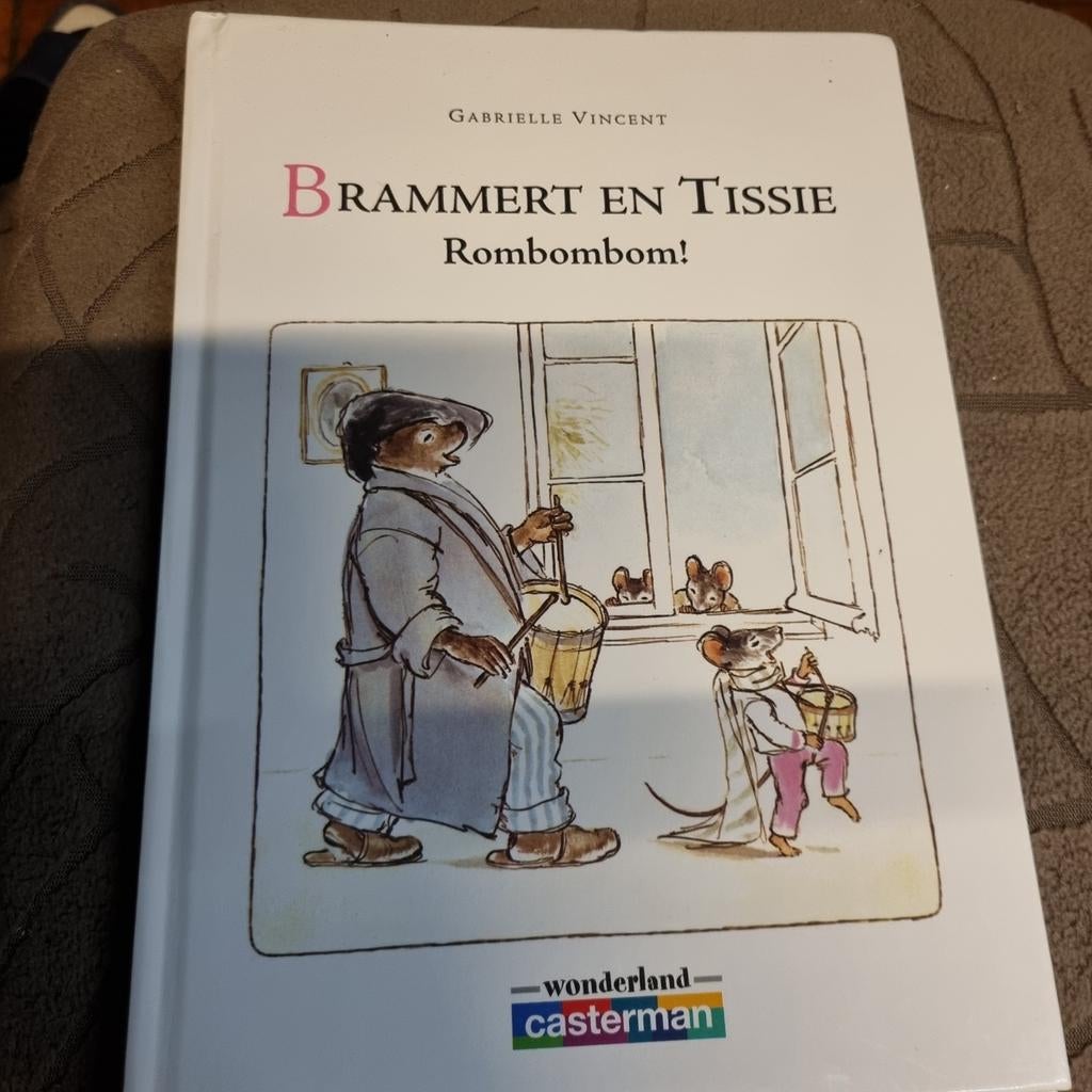 Brammert en Tissie Rombombom! - Gabrielle Vincent, Ophalen of Verzenden, Zo goed als nieuw, Gabrielle Vincent, Uitklap-, Voel- of Ontdekboek