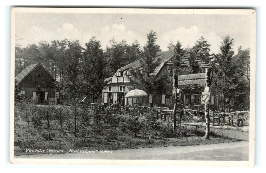 Putten, Vacantie Centrum "Mooi Veluwe", Ophalen of Verzenden, 1940 tot 1960, Gelopen, Gelderland