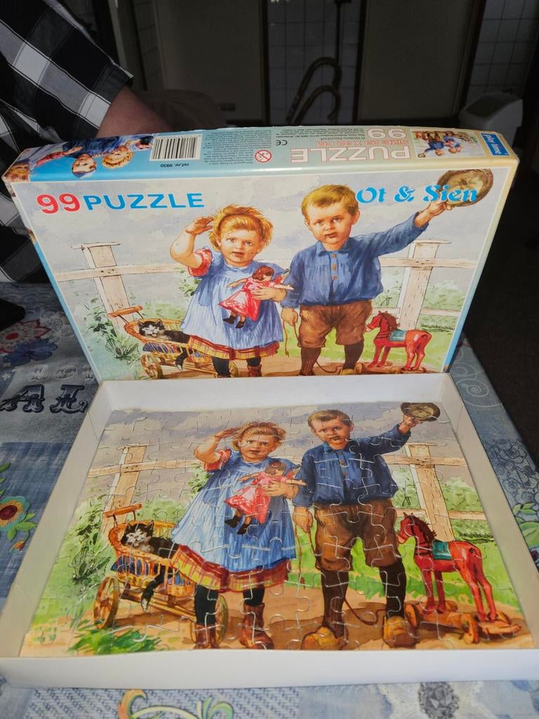 Puzzel Ot & Sien - 99 stukjes, Ophalen, Minder dan 500 stukjes, Gebruikt, Legpuzzel