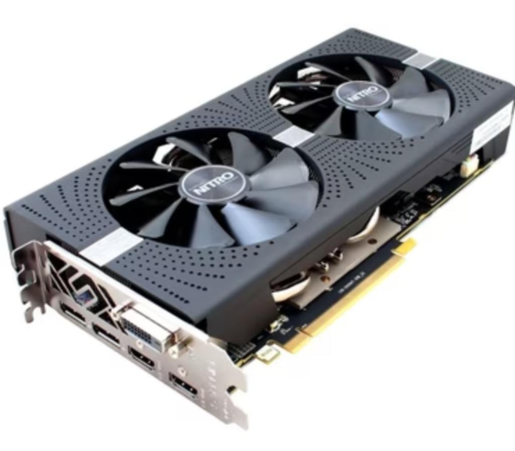 AANBIEDING Sapphire Nitro+ Radeon RX580 4GD5 Fortnite Roblox, Computers en Software, Videokaarten, PCI-Express 3, Gebruikt, AMD