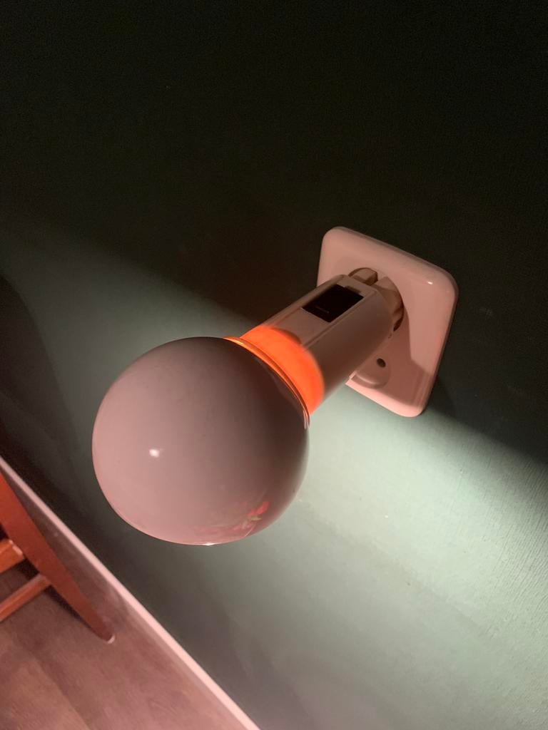 Vrieland design stekkerlamp ‘70/‘80, Huis en Inrichting, -, Metaal of Aluminium, -, Ophalen of Verzenden