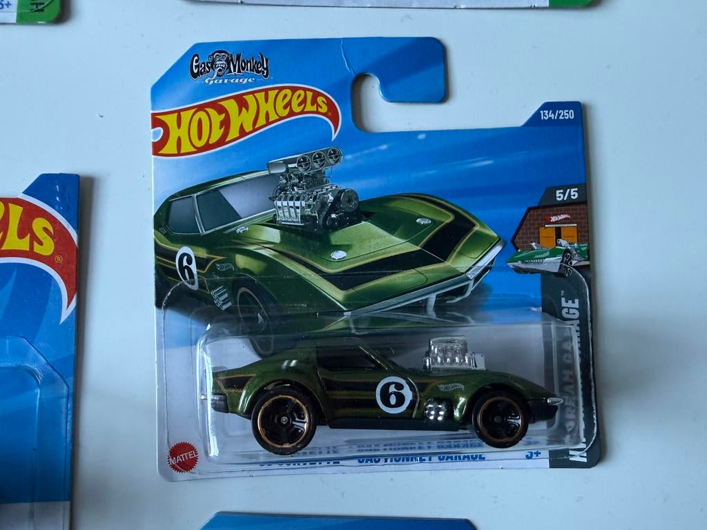 Hot Wheels Corvette Gas Monkey Garage, Ophalen of Verzenden, Nieuw, Auto