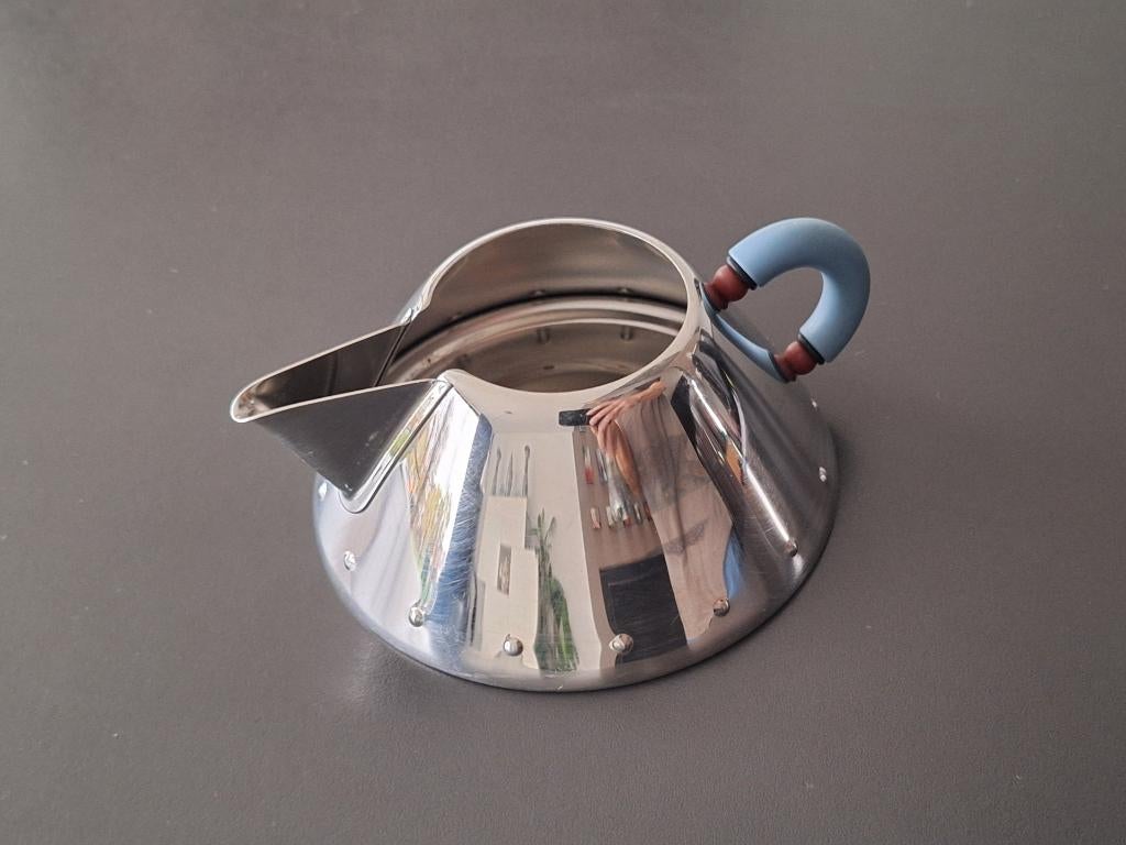Alessi design melk-kannetje creamer ontwerp Michael Graves, Ophalen of Verzenden, Zo goed als nieuw