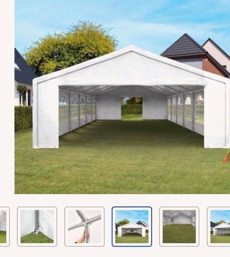 Partytent 5x5 meter huren - Perfect voor uw feest!, Tuin en Terras, Partytenten, Gebruikt, Partytent, 2 meter of meer, 5 tot 8 meter