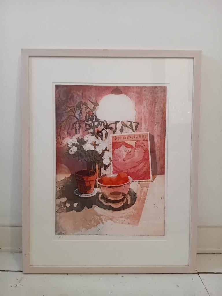 Marcel schellekens ets , 70/90 cm, Antiek en Kunst, Ophalen of Verzenden