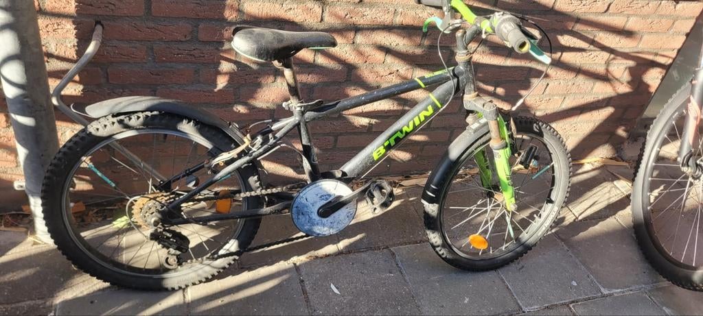 B'Twin MTB 20 inch - Kinderfiets, Fietsen en Brommers, Fietsen | Jongens, Gebruikt, Versnellingen, Ophalen of Verzenden, B'Twin
