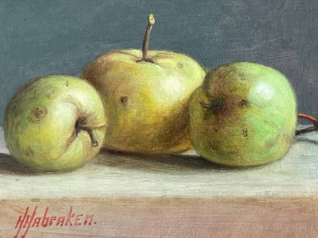 Hans Habraken, stilleven met appels, Ophalen