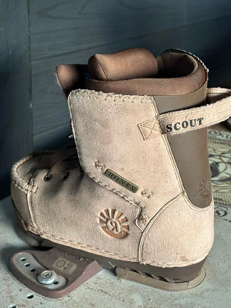 Ronix Scout Wakeboard bindingen maat 41/42, Watersport en Boten, Ophalen of Verzenden, Zo goed als nieuw, Schoenen