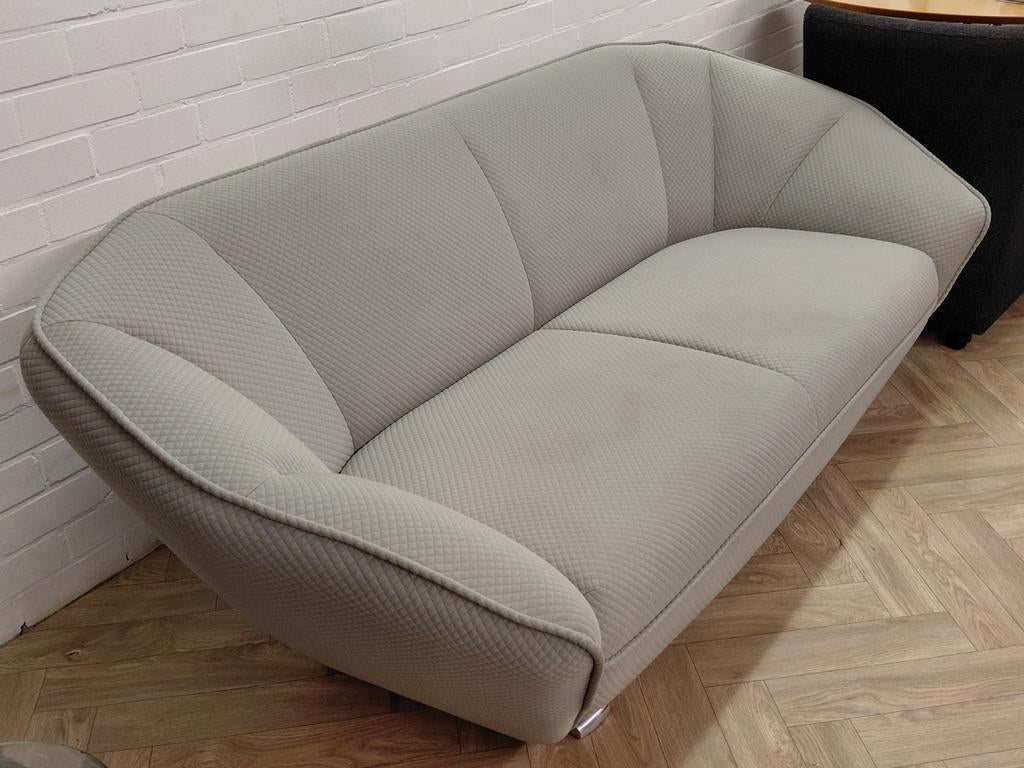 Pode Colla 2,5 zits | Groen grijs | Kvadrat mosaic stof, Modern design, Info@andriesign.nl, Tweepersoons, 75 tot 100 cm