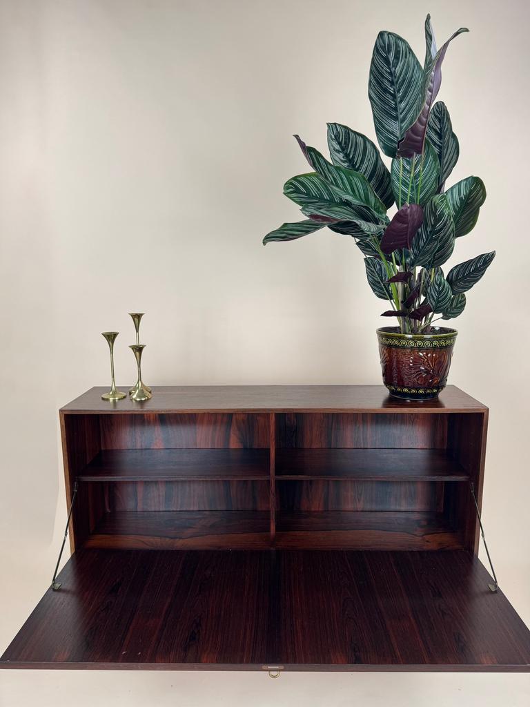 Mid-Century Palissander Klepkast, Huis en Inrichting, Ophalen, Z, Gebruikt, Z