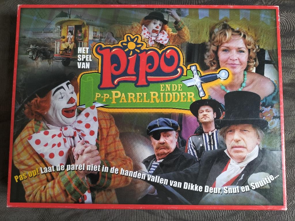 Pipo en de p-p-Parelridder spel, Ophalen of Verzenden, Zo goed als nieuw, Toys & Games Express