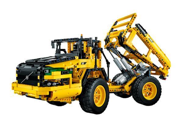 LEGO 42030 VOLVO L350F Wiellader 1636 delig R/C bediening, Ophalen, Nieuw, Complete set, Lego
