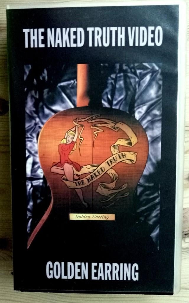 Golden Earring: the Naked truth video. VHS videoband., Alle leeftijden, Ophalen of Verzenden, Gebruikt