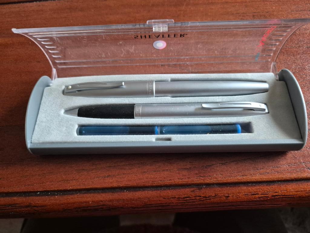 Sheaffer pennenset, Verzamelen, Pennenverzamelingen, Overige merken, Pennenset, Met doosje, Ophalen of Verzenden