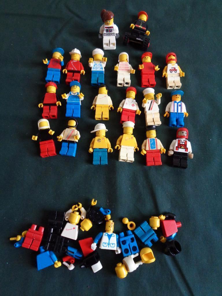 LEGO  kleine blokjes en figuren, Ophalen of Verzenden, Gebruikt, Losse stenen, Lego