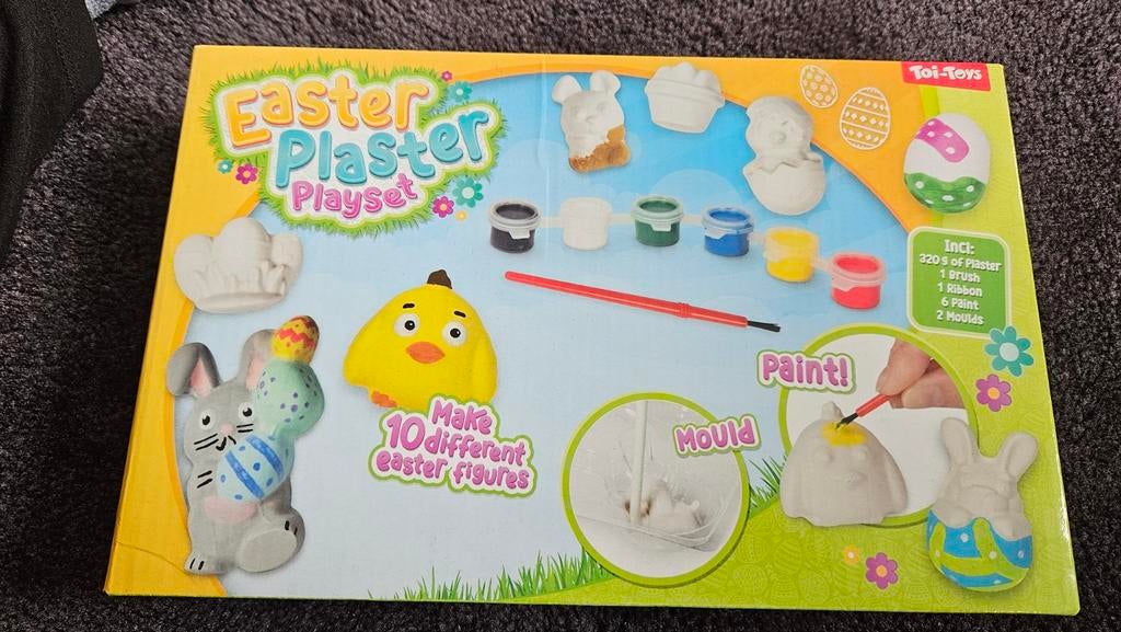 Gips Speelset Pasen - Nieuw in Verpakking, Ophalen of Verzenden, Nieuw, Knutselen